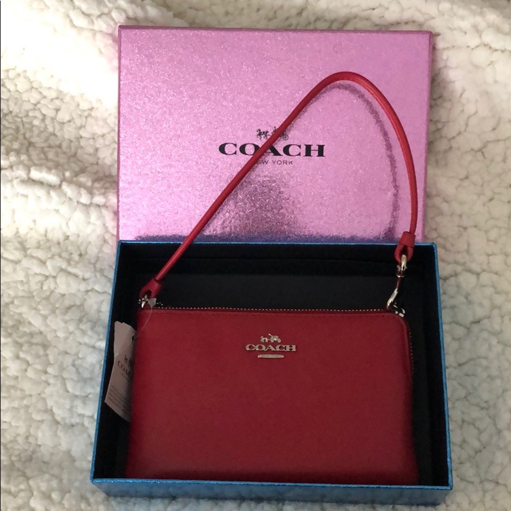 Coach clutch purse wallet